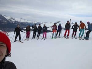 Isovalent team skiing